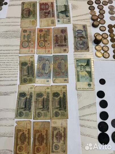 Коллекция монет юбилейные, царские, советы