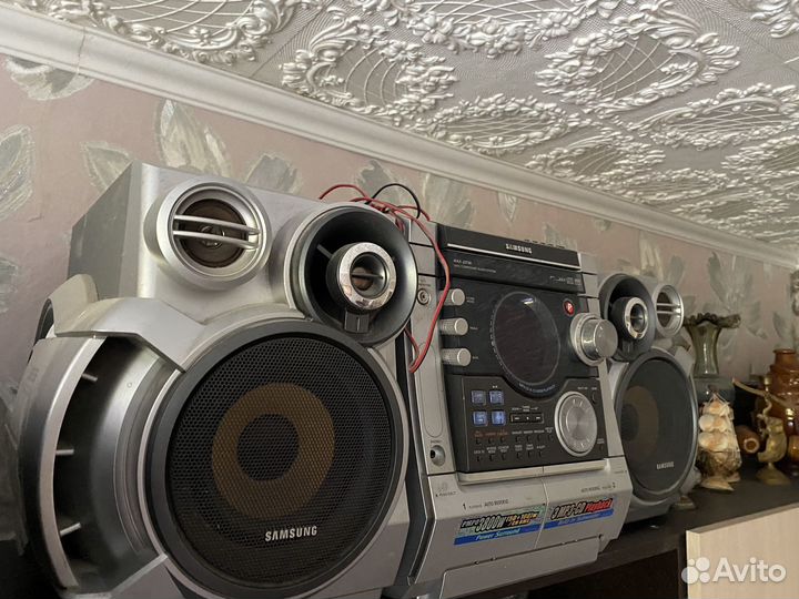 Музыкальный центр dvd samsung
