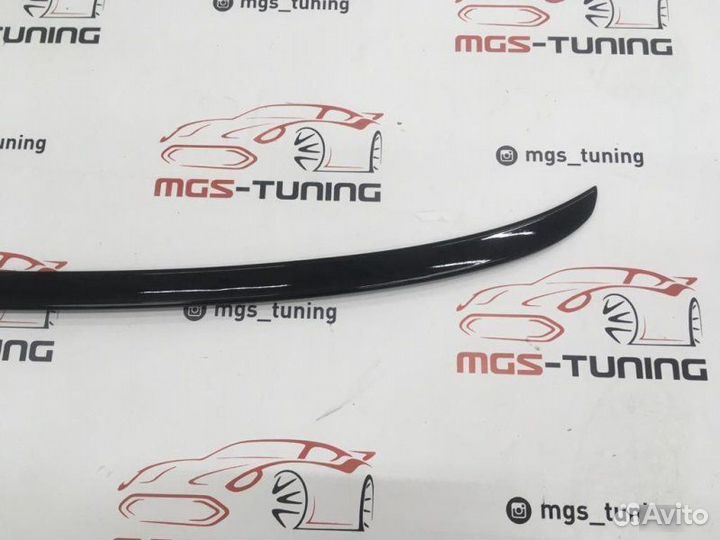 Спойлер черный M5 Style BMW 5 G30 (Тайвань)