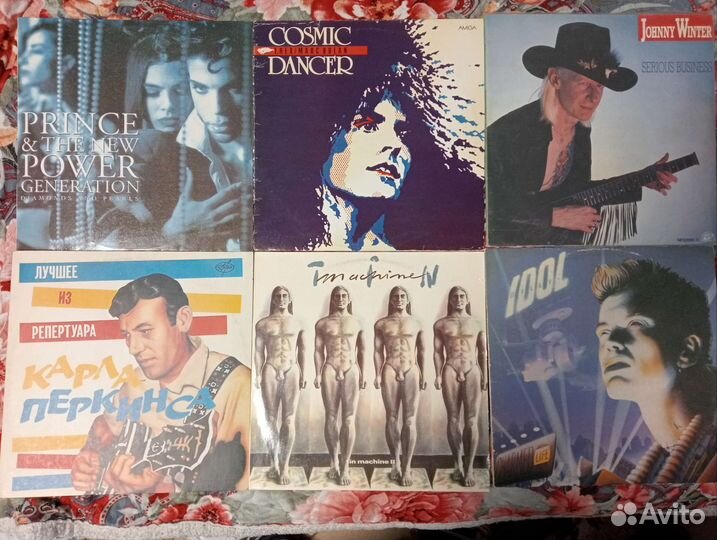 Винил пластинки иностранный рок,поп