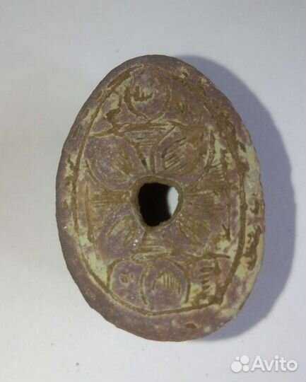 Тыльник старинного ножа 17-18век