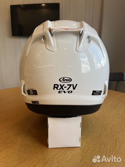 Мотоциклетный шлем Arai RX-7V EVO diamond white