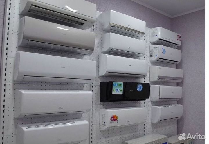 Сплит система с установкой