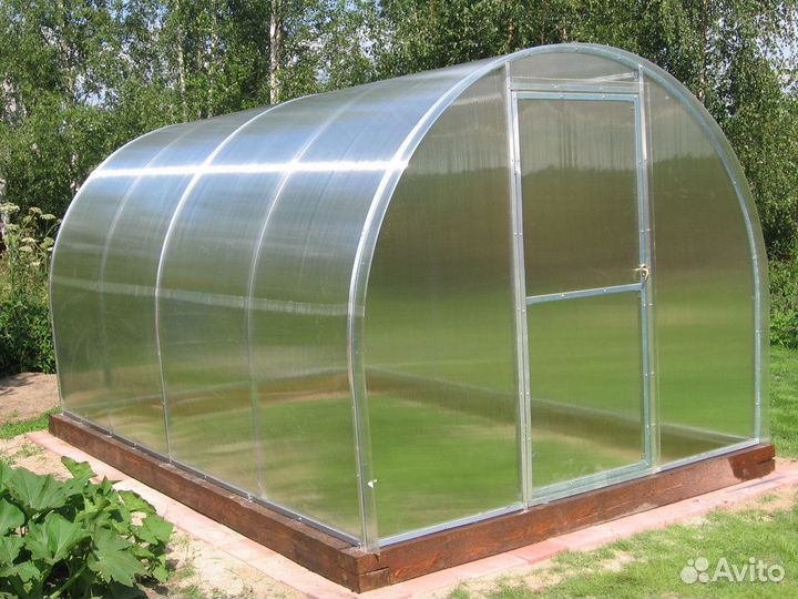 Теплица парник из поликарбоната