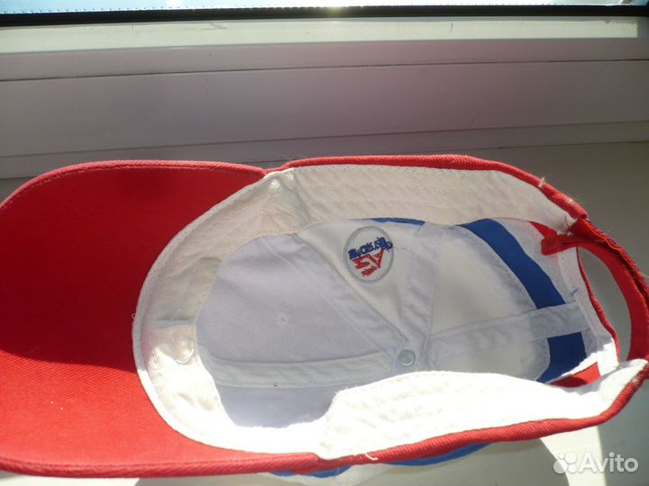 Бейсболка триколор коллекционная,фирменнаяCotton