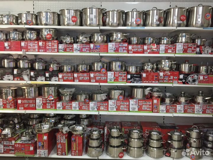 Посуда, Кастрюли, Сковородки