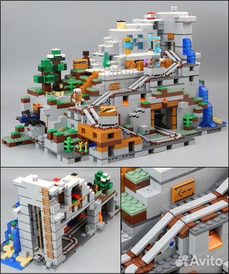 Конструктор Minecraft My World 10735 Горная пещера