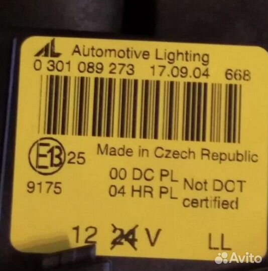 Фара BMW e46 ксенон левая новая