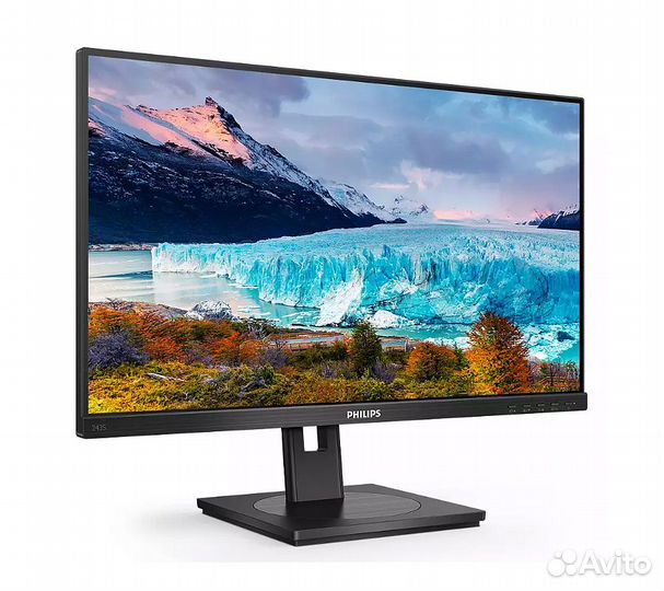 Монитор Philips 23.8'' 243S1, черный