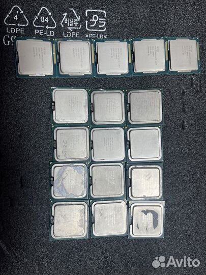 Лот Процессоры 1155, 775 17 штук