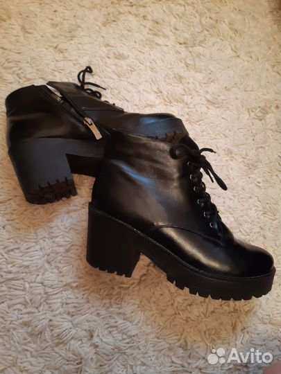 Ботинки демисезон.женские 37,5/38 р-р