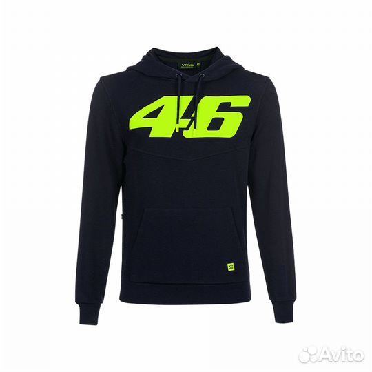 VR46 Худи Core large мужск.сине-салат. XL