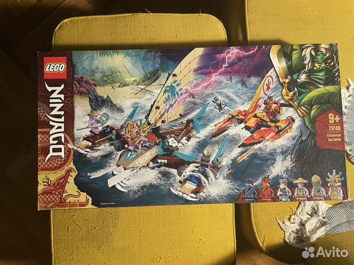 Lego 71748 Ninjago морская битва на катамаране