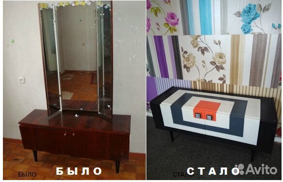 Реставрация, перекраска мебели, хоумстейджинг