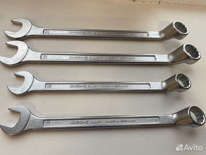 Ключ комбинированный удлиненный 16, 20