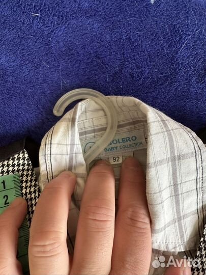 Жилет с рубашкой