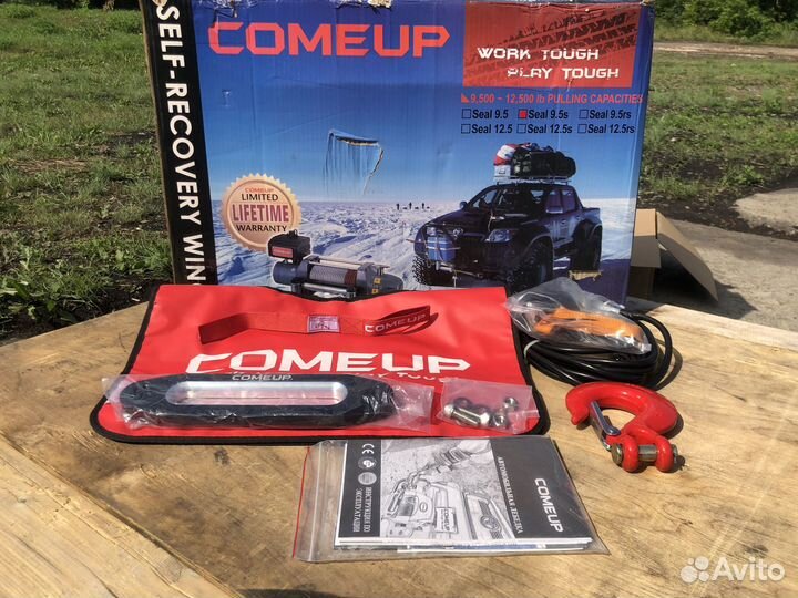 Лебедка тяговая электрическая comeup Seal 9.5s 12V