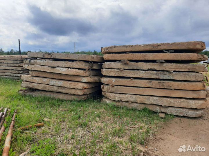 Дорожные плиты 3 1.75 бу