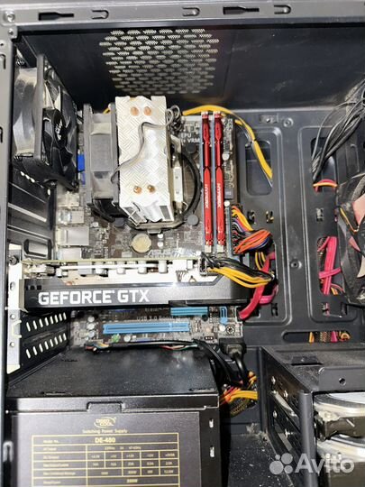 Мат. плата с проц. i7 3770, asus B75M-A 16gb