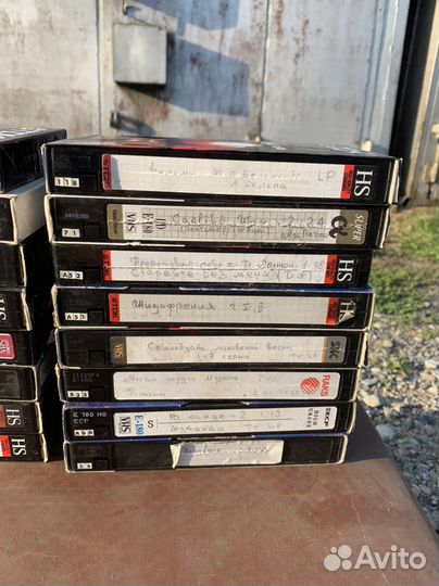 Видеокассеты vhs