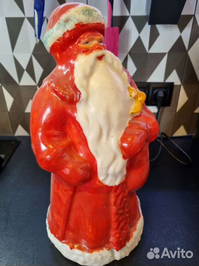 Советский Дед Мороз и игрушки