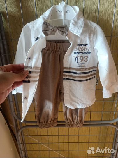 Комплект рубашка и брюки