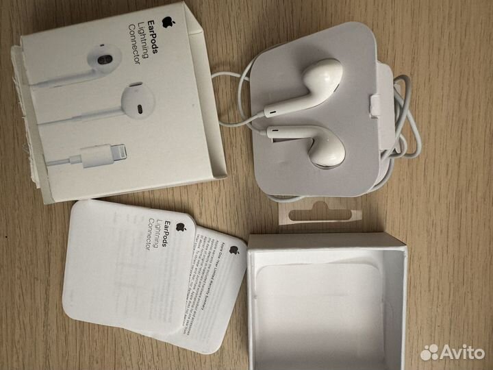 Наушники apple earpods lightning