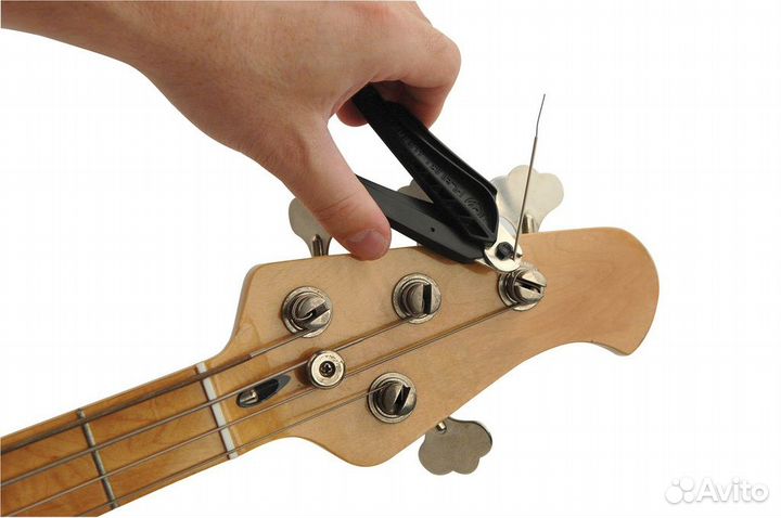 Машинка для струн с кусачками для бас-гитар
