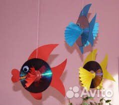 Диски б/у, можно использовать для поделок