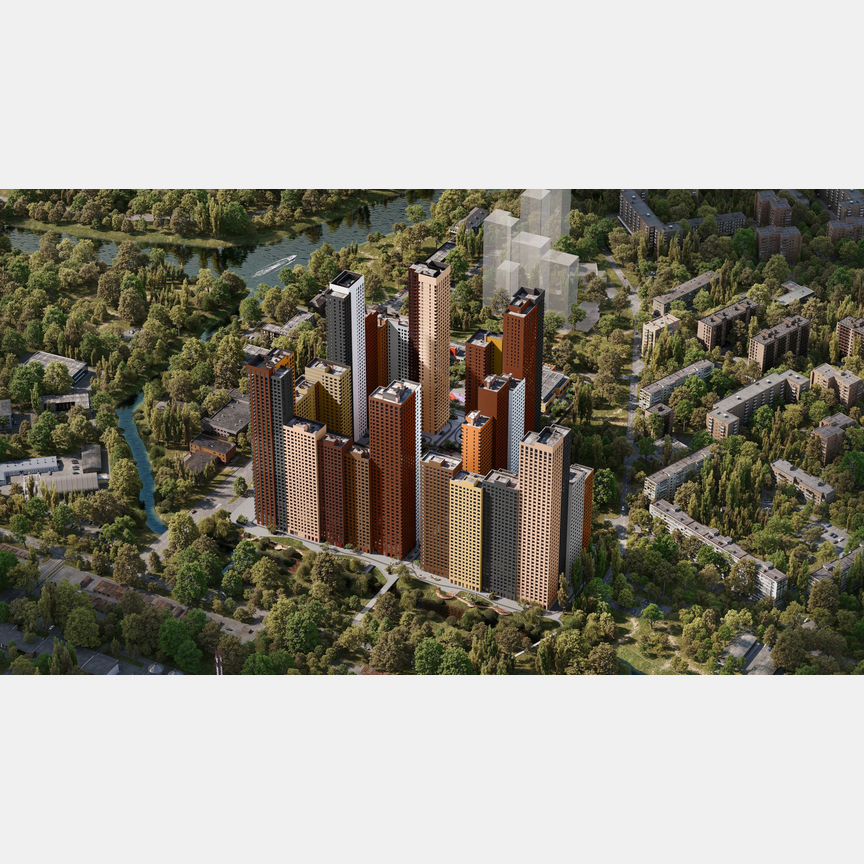 2-к. квартира, 62,1 м², 29/29 эт.