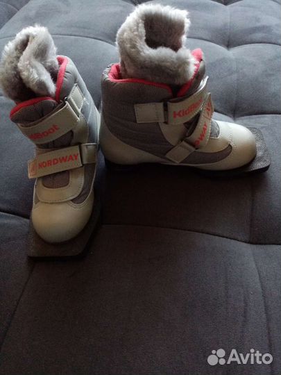 Лыжные ботинки детские 30