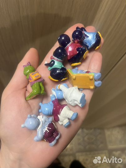 Киндер сюрприз 1992 год бегемотики