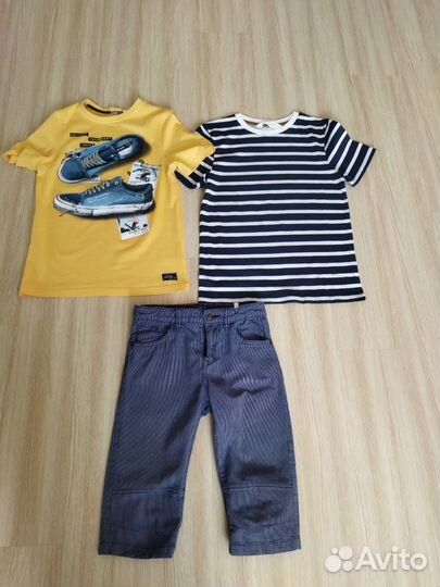 Летняя одежда H&M,C&A на мальчика р.134