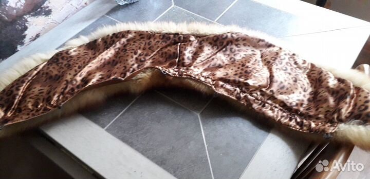 Меховой воротник Песец