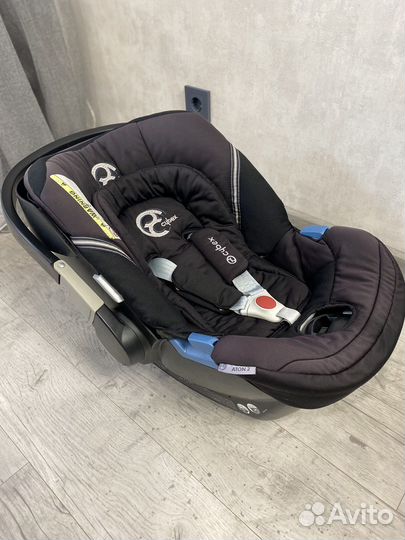 Автолюлька Cybex Aton 2 от рождения с базой isofix