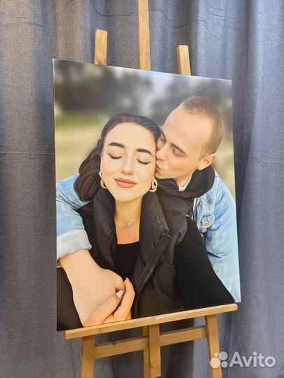 Портрет по фото на холсте / Картина на заказ