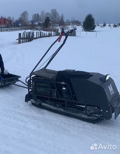 Мотобуксировщик Мужик 15 лс