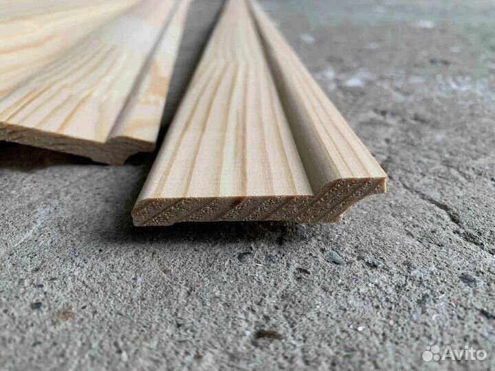 Плинтус евро сосна