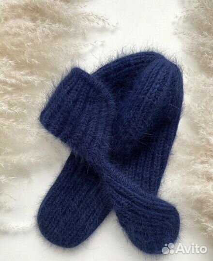 Шапка ушанка ручной работы