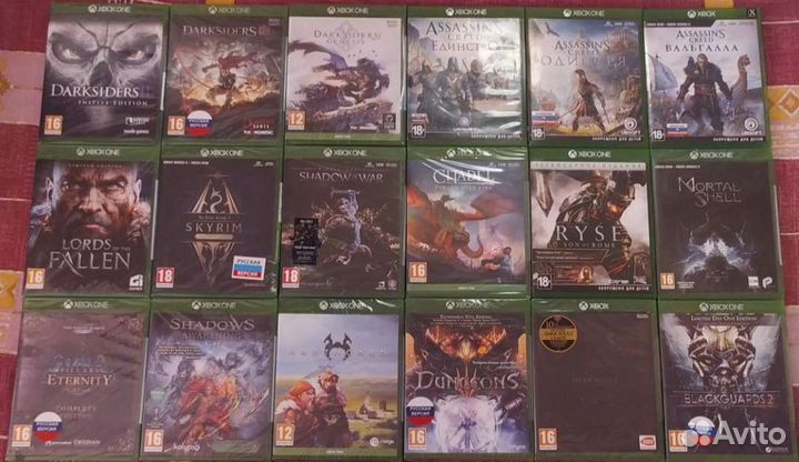 Игры для xbox ONE, xbox 360