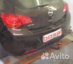 Фаркоп (тсу) Opel Astra J (хэтчбек) 2009-2015