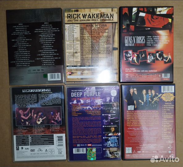 Музыка на dvd