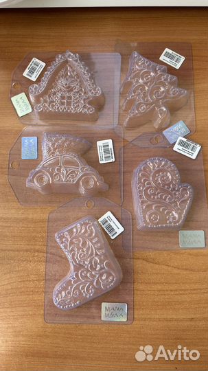 Формы пластиковые для мыла