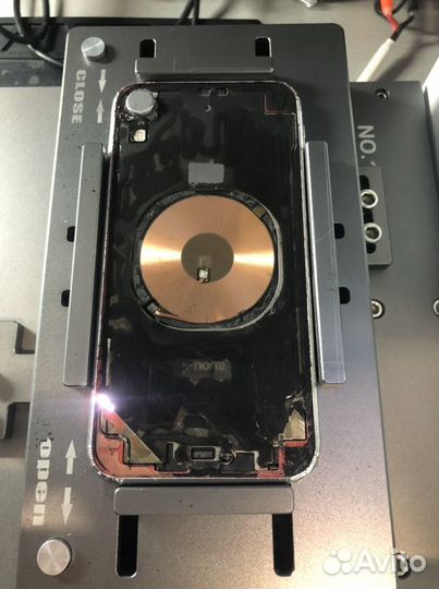 Замена (переклейка) стекла iPhone лазером