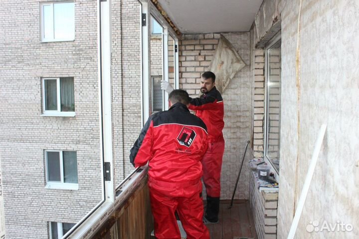 Остекление и утепление балконов