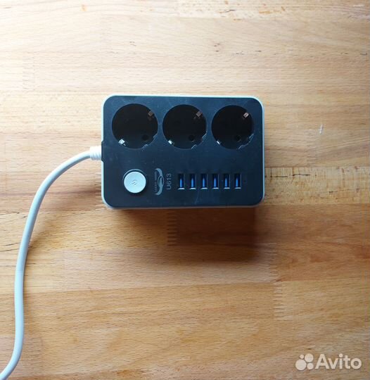 Новый сетевой фильтр удлинитель USB HUB