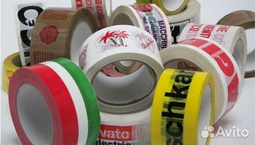 Скотч с вашим логотипом