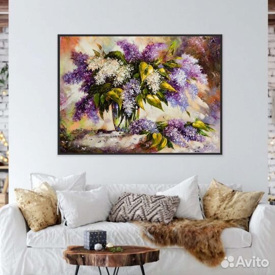 Купить картину Букет сирени