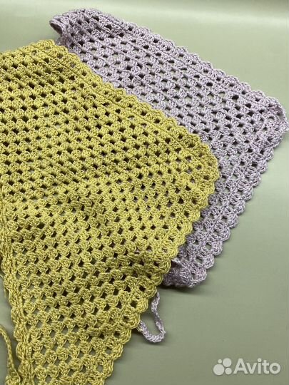 Вязаная косынка