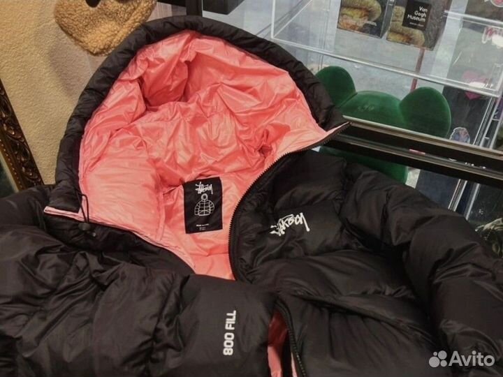 Пуховик stussy micro ripstop (стиль 2024)